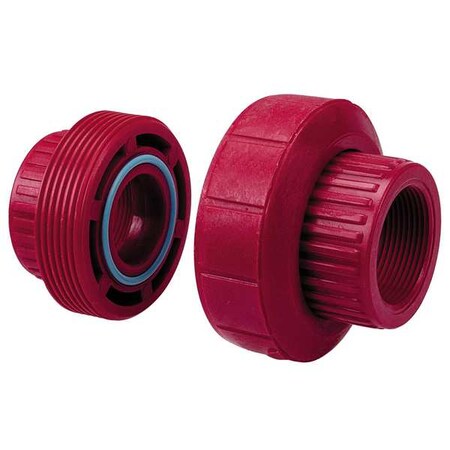 Nibco 653333 1 - PVDF, Union, 1 in NPT, 1 in NPT