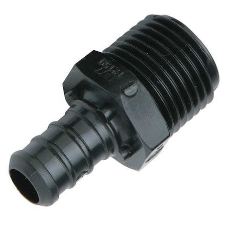 Zurn QQPMC44X - Straight,Polymer,Barbed3/4",MNPT3/4"