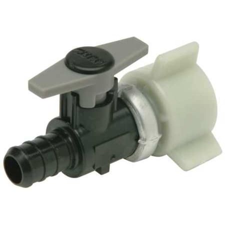Zurn QPBV3X - 1/2" PEX x FNPT Polymer Ball Valve Inline