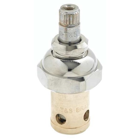 T&S Brass 006010-40 - PTFESeat Cartridge, Hot, Brass