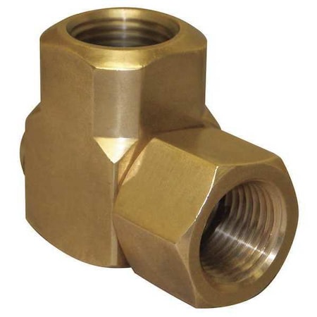 Coxreels 439 - Swivel,90 Deg.,Brass,1/2 in FNPT Inlet