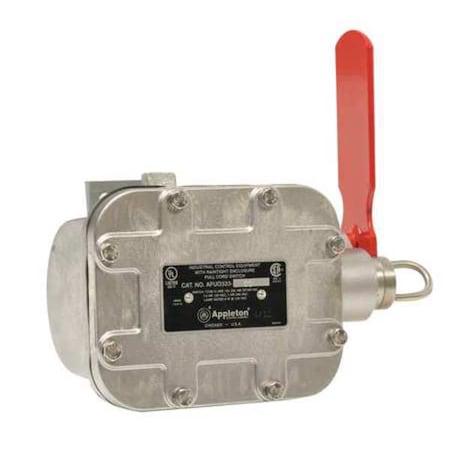 Appleton Electric AFU0333-08 - Cable Pull Switch, 20 A, Left, 25 Lbs., SPDT