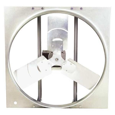 Dayton 10D982 - Exhaust Fan, 30 In Bl,Alum,208-230/460 V