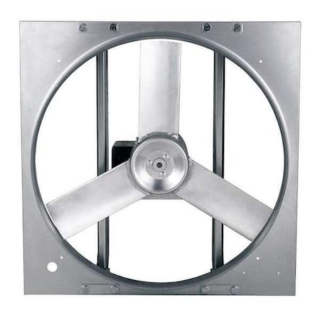 Dayton 10D990 - Exhaust Fan,24 In Bl,Aluminm, 115/230 V