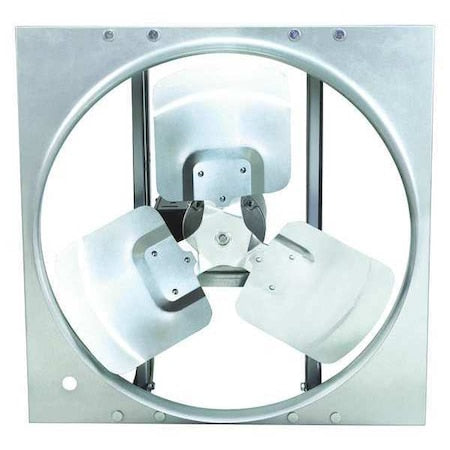 Dayton 10D978 - Exhaust Fn,24 In Bl,Aluminum,115/230 V