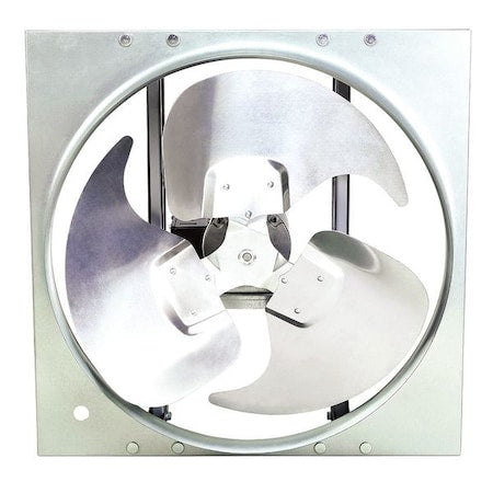 Dayton 10E046 - Exhaust Fan,24 In Bl,Alum,115/230 V