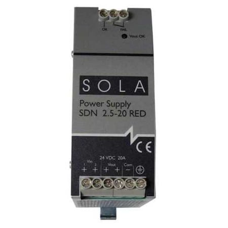 Solahd SDN 2.520RED - Redundancy Module, 24 V DC, 12/28 V DC, 30 W, 20 A, DIN Rail