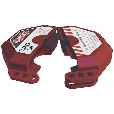 Accuform KDD470 - Gate Valve Lockout,Fits Sz 1 to 2-1/2