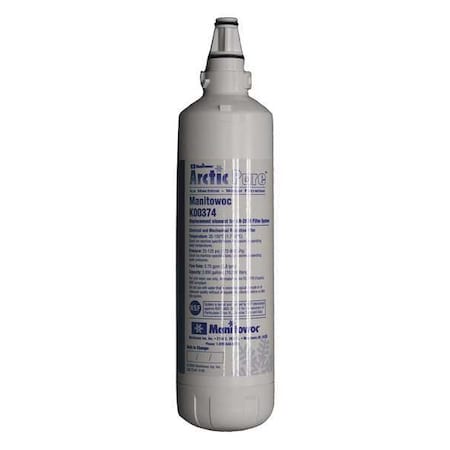 Manitowoc K-00374 - Quick Connect Filter, 0.8 gpm, 1 Micron, 3" O.D., 13 in H