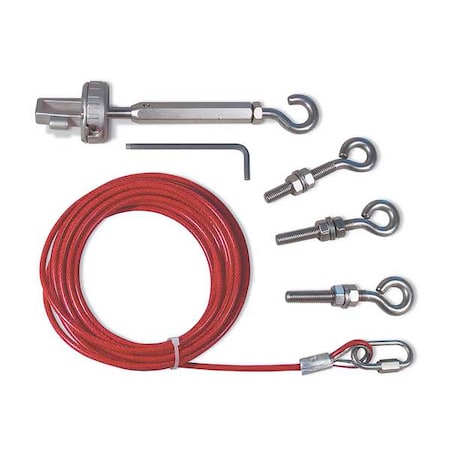 Omron 44506-2705 - Cable Kit,PVC Covered Steel,16ft. 5in.L