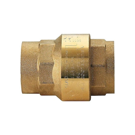 Bonomi 100003-1/2" - 1/2" NPT Brass Spring Check Valve