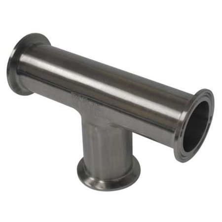 Maxpure TEG76L2.0-PL - Tee, Stainless Steel, Clamp 2 in