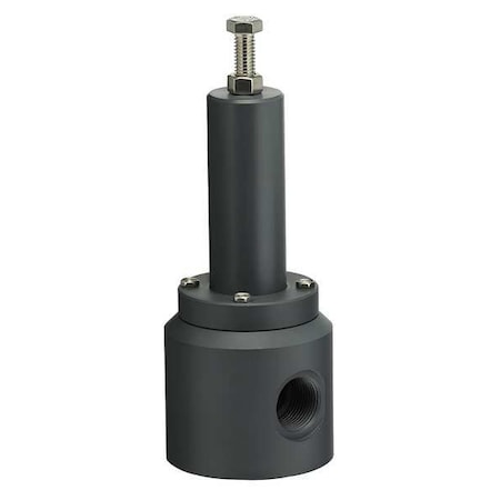 Plast-O-Matic RVT100V-PV - Pressure Relief Valve,1 In,5 to 100 psi