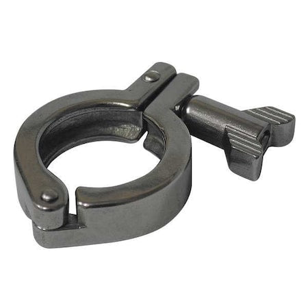 13MHHM2.5 - Clamp,Stainless Steel,Threaded,21/2in