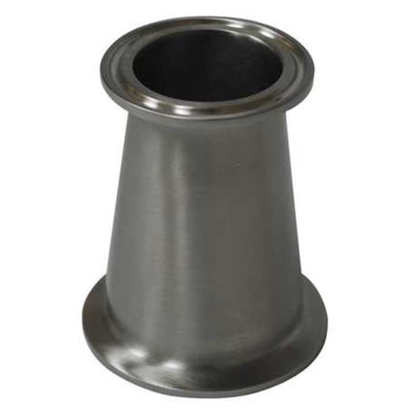 EG31CC4.0X2.0 - 4" x 2" Clamp T304 SS Concentric Reducer