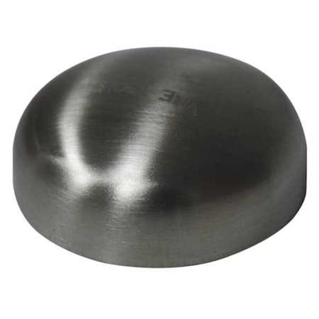 E16W3.0 - Cap, Stainless Steel, Butt Weld 3 in