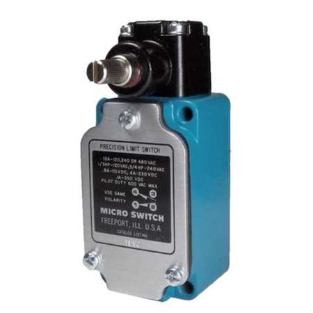 Honeywell 1LS56 - Limit Switch, No Lever, Rotary, 1 NC/1 NO, 10 A at 480 V AC, Actuator Location: Side