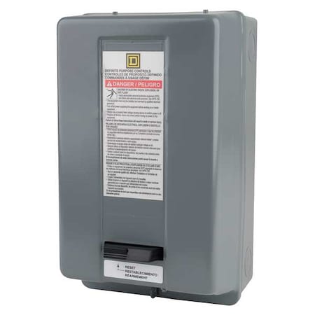 Square D 8911DPSG43V02 - Nonreversing Definite Purpose Magnetic Motor Starter, 1 NEMA Rating, 120 V AC, 3 Poles