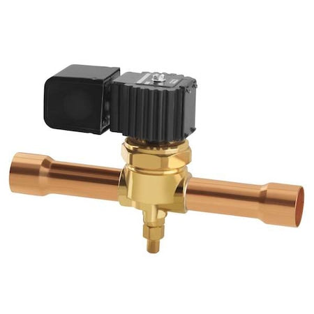 Parker R42E197M - Refrigerant Solenoid Valve,Brass,500 psi