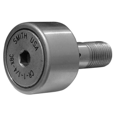 Smith Bearing CR-3-XBEC - Cam Follower, Crowned, Stud, Hex Socket