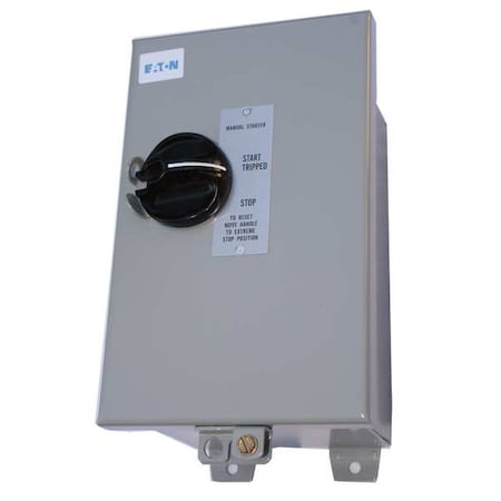 Eaton B100J1C - Manual Motor Starter, NEMA M-1, 3 P, 3 Phase, Toggle, 45 A