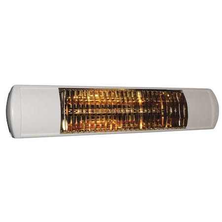 Solaira SCOSYXL20240L1W - Electric Infrared Heater, 1 Phase, Aluminum, 6824 Btu H, 208/240 V AC 2000 W