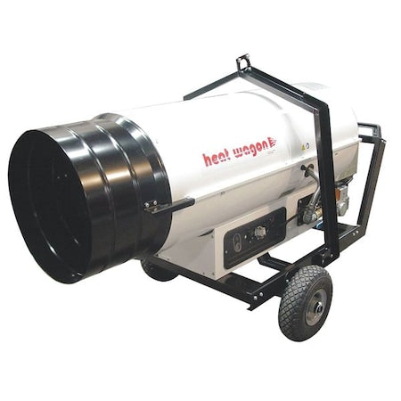 Heat Wagon DG400 - Portable Gas Ducted Tent and Remediation Heater, Vapor Propane, Natural Gas, Direct Spark, 61 in L
