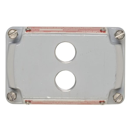 Appleton Electric ESKB-2SPQ - Hazardous Location Cover,(2) 1/2in. Open
