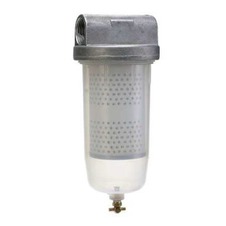 Dayton 12F728 - Filter Housing,10 1/4" H,4 1/4" Dia