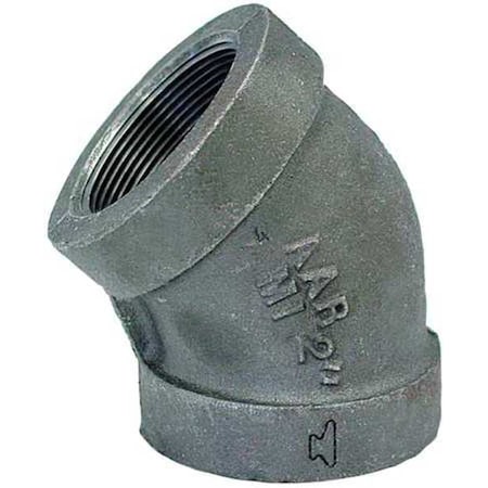 Anvil 0310512207 - 45 Degree Elbow 45 Degree Elbow, 4" Pipe, FNPT, Malleable Iron, Class 300