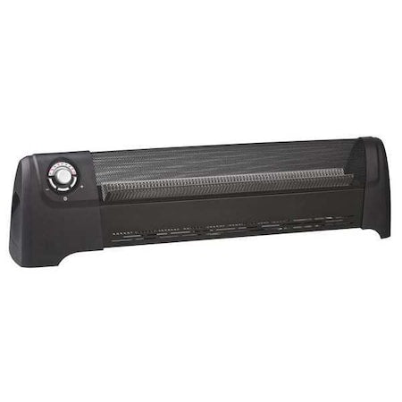 N/A 12H977 - Electric Baseboard Heater, 1500, 120 V AC, 1 Phase, 5118 Btu H, Non-Oscillating