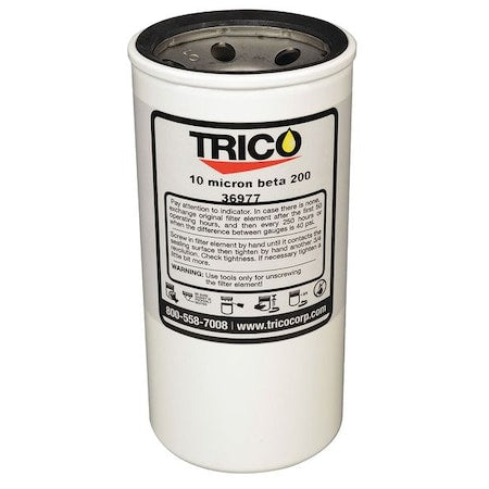 Trico 36977 - Oil Filter for Hand Held Cart,10 Microns