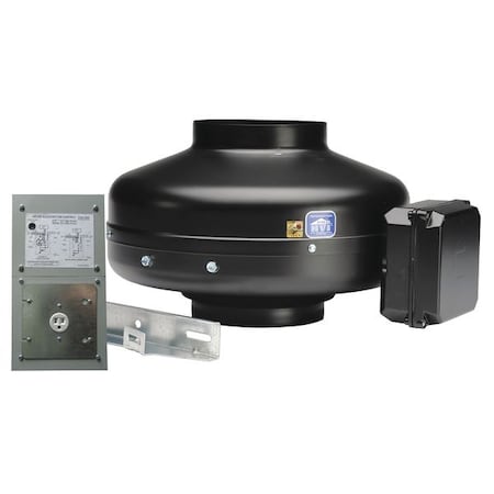 Soler & Palau IL-230 - Dryer Booster Duct Fan,115 V,9-1/2 Dia.