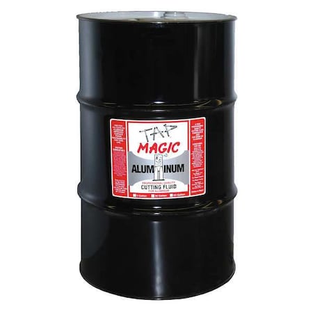 Tap Magic 23840A - Cutting Fluid, Aluminum, 30 gal, Drum, Light Yellow