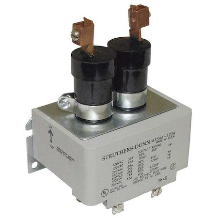 Struthers-Dunn M35AA-240VAC - Mercury Displacement Contactor,2 NO,240 VAC
