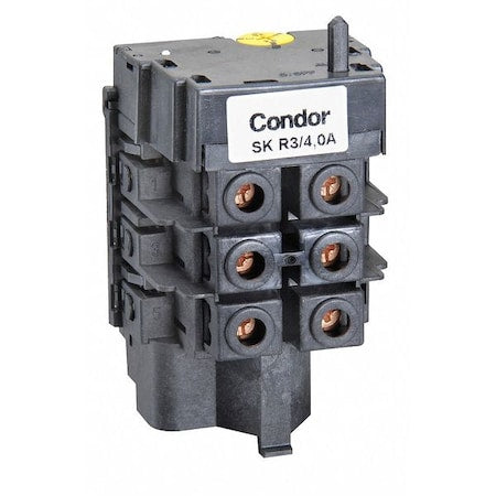 Condor Usa SK-R3/4.0 - Thermal Overload,2.5 to 4 A,3 Phase,MDR3