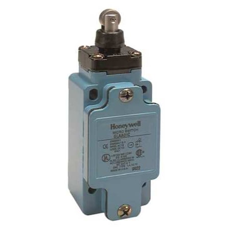 Honeywell GLAA20C - Limit Switch, Plunger, Roller, 2 NC/2 NO, 10 A at 600 V AC, Actuator Location: Top