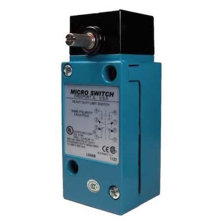 Honeywell LSA6B - Limit Switch - Heavy Duty, Rotary, DPDT 10 A, Surface Mount, LSA Series