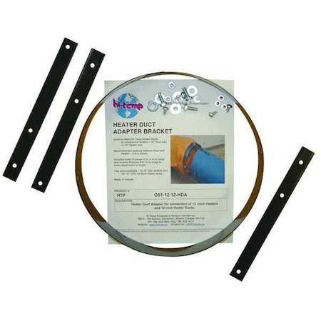 Hi Temp O51-12/12-HDA - Heater Duct Adapters, 12" W, 12" L