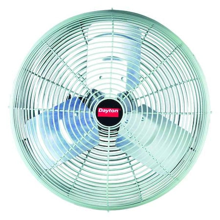 Dayton 1VCE7 - Standard Duty Industrial Fan, Ceiling, IBeam, Pedestal, Wall Mount, 20 in Blade Dia, 115 V