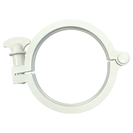 Rubberfab 13MHHM-NGW-400 - Clamp, Nylon, Threaded, 4 in