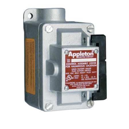 Appleton Electric EDS175F3W3 - Tumbler Switch, 1 Gang, Dead-End, 3-Way