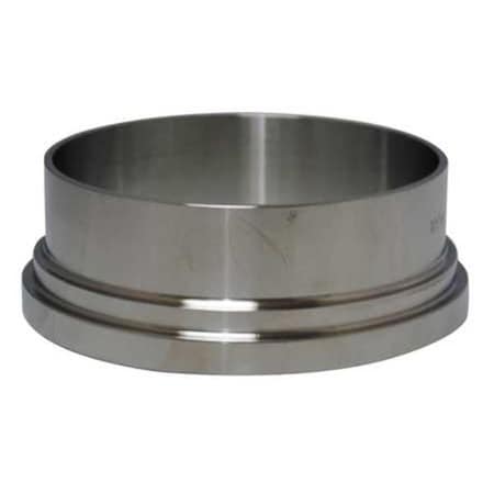 14A1.5 - 1-1/2" Bevel Seat T304 SS Long Ferrule