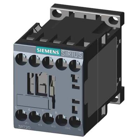 Siemens 3RT20161AB02 - IEC Magnetic Contactor, 1 NC, 24 V AC, 3 P, Non-Reversing, Screw