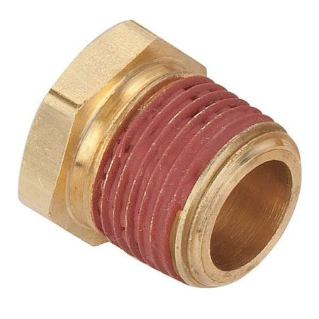 Parker VS209P-4-2 - Reducing Bushing Brass Reducing Bushing, 1/4 in Male NPT X 1/8 in Female NPT
