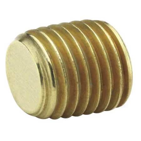 Parker VS219P-8 - Brass Countersink Plug, MNPT, 1/2" Pipe Size