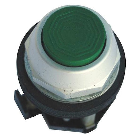 Eaton HT8ABGB - Push Button Operator, 30 mm, 1 NC, Green
