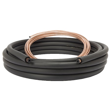 Streamline 61420300 - Refrigerant Line Set,Copper Roll,L 30 Ft