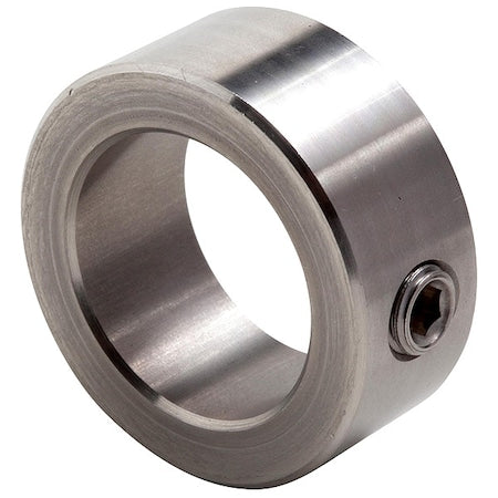 Climax Metal Products C-243-S - Shaft Collar,Set Screw,1 Pc,2-7/16 In,SS