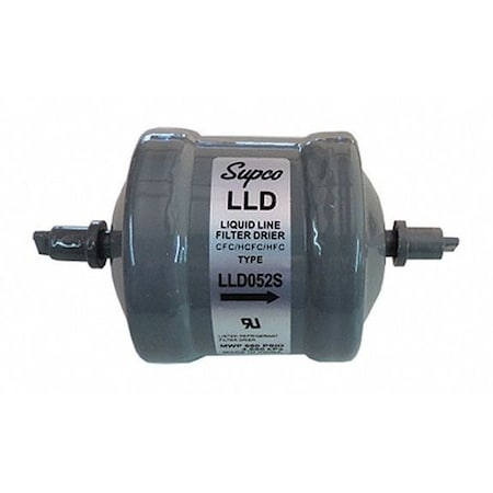 Supco LLD052S - Liquid Line Dryer,1/4" ODF,5"cu.